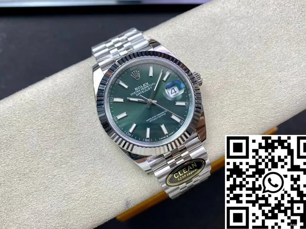 Factory Rolex Green Mint Clean M126334-0027 Datejust Dial 0727